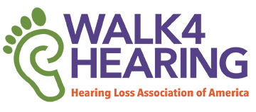 Walk4Hearing Logo