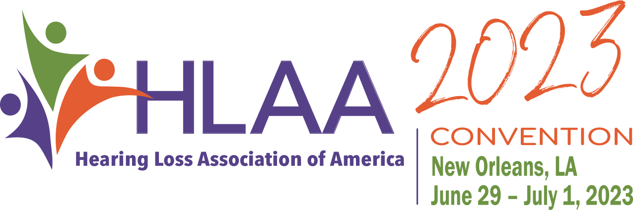 HLAA 2023 Convention Logo