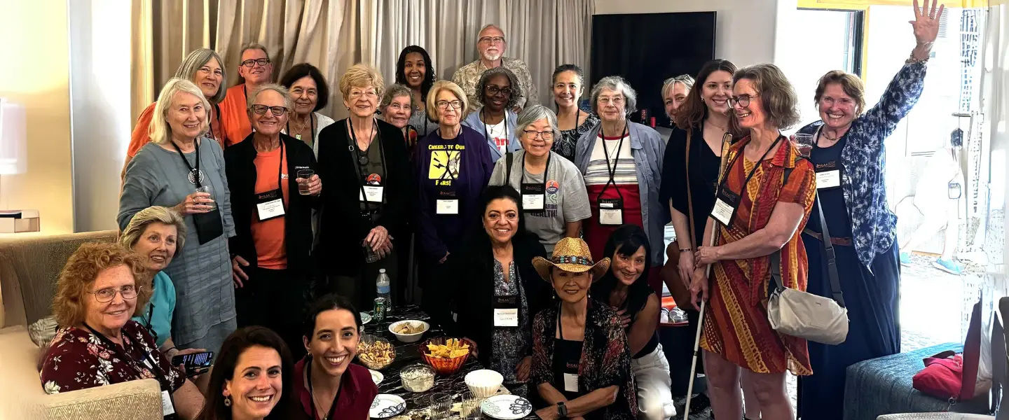 California attendees gathering at the HLAA 2024 convention