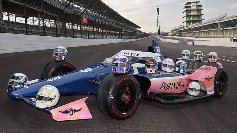 Picture of a Indianapolis racecar