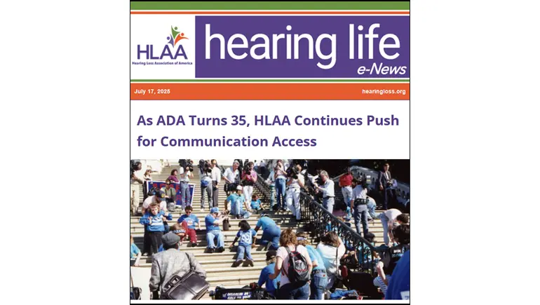 e-news cover picture for July 2025 ADA edition.