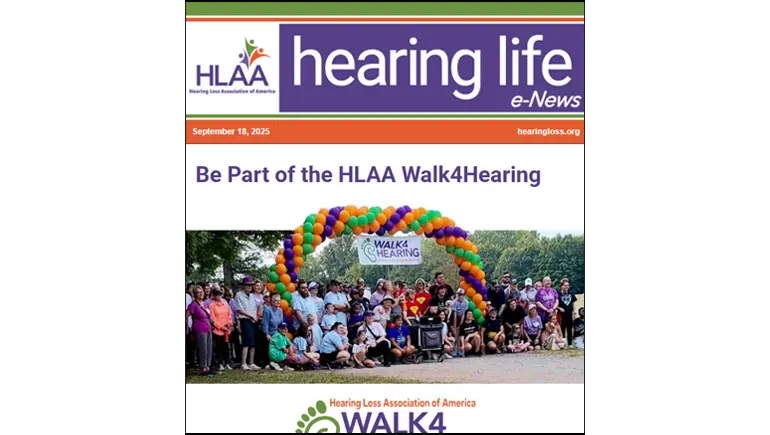August 2025 Hearing Life e-news edition