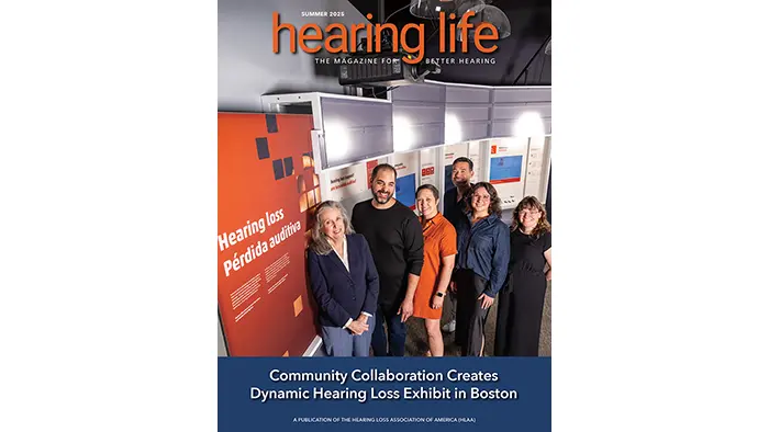 Cover picture of the Summer 2025 edition of Hearing Life Magazine