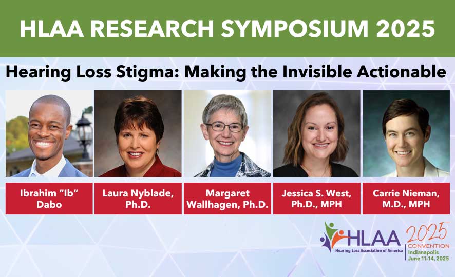 HLAA 2025 Convention Research Symposium panelists