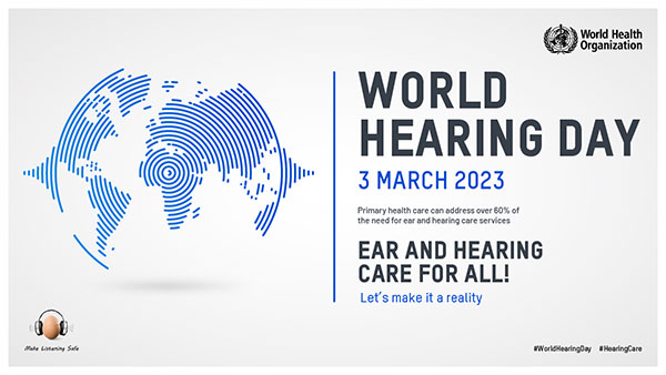 World Hearing Day graphic